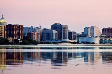 City of Madison skyline.
